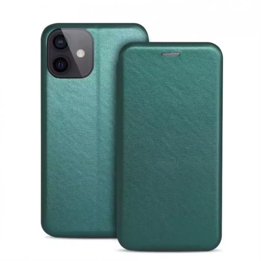 Maciņš Book Elegance Samsung A366 A36 5G tumši zaļa