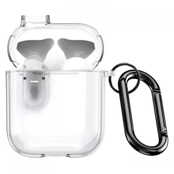 Maciņš Dux Ducis PECL Apple AirPods 1/2 caurspīdīgs