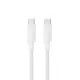 USB kabelis Acefast C18-03 60W USB-C to USB-C 1.2m balts
