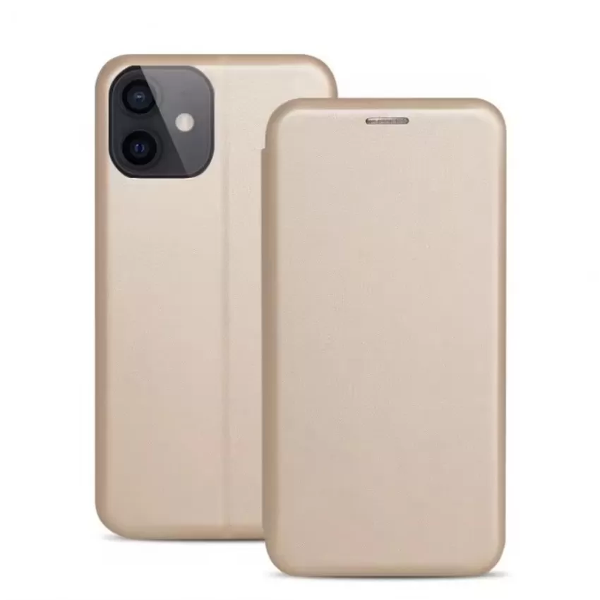 Maciņš Book Elegance Xiaomi Redmi Note 14 Pro 4G zelta krāsa
