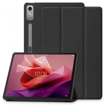 Maciņš Tech-Protect SmartCase Lenovo Tab P12 12.7 TB370 melns