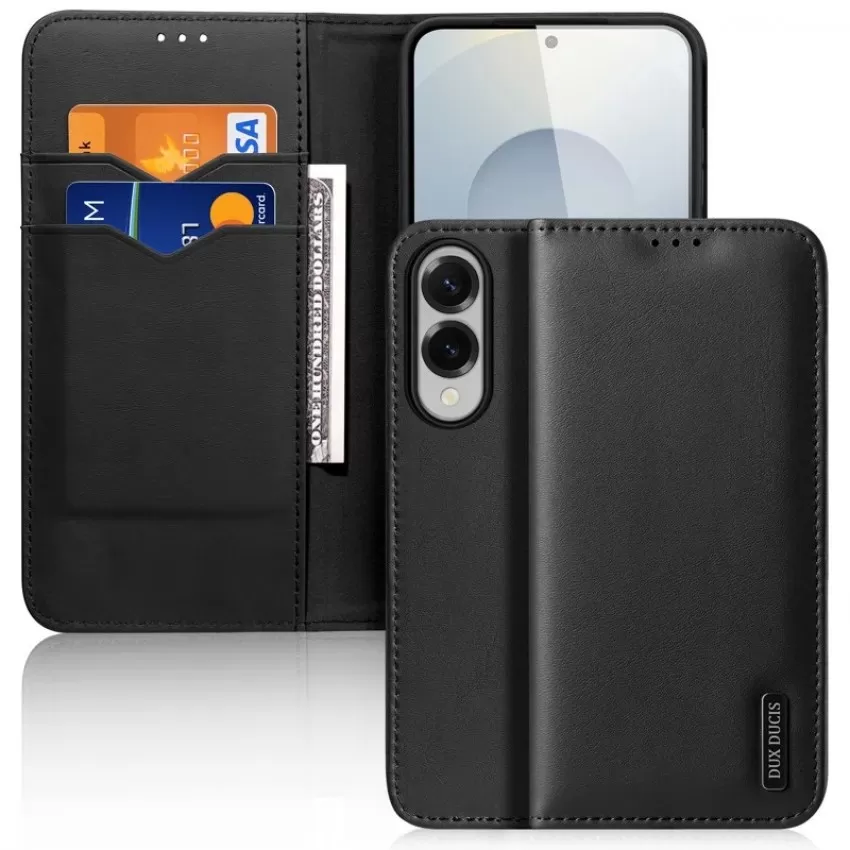 Maciņš Dux Ducis Hivo priekš Samsung S937 S25 Edge melns