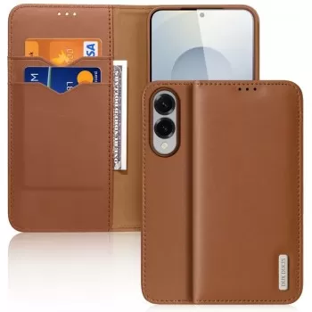 Maciņš Dux Ducis Hivo priekš Samsung S937 S25 Edge brūns