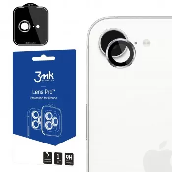 Aizsargstikls kameras 3mk Lens Pro Apple iPhone 16e sudrabs