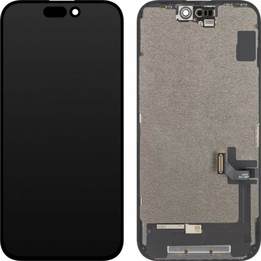 Displejs Apple iPhone 15 ar skārienjūtīgo paneli ZY INCELL (removable IC)