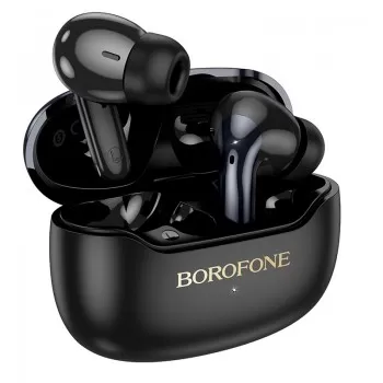 Wireless headphones Borofone FQ1 Plus ANC+ENC black