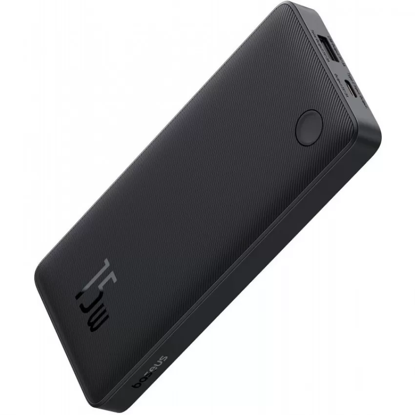 Väline aku Power Bank Power Bank Baseus Airpow Lite 15W 10000mAh must P10067500123-00